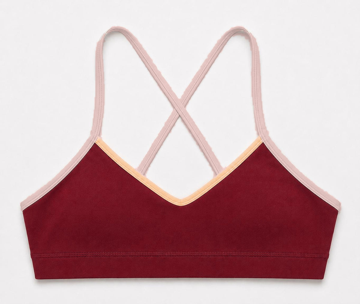 Beyond Court Elle Bra in Garnet / Powder Petal