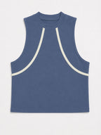 Beyond Court Rally Tank in Heritage Blue / White
