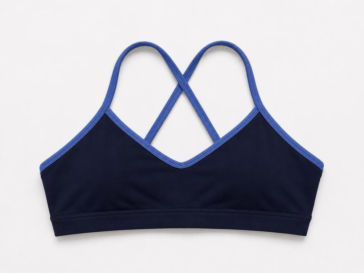 Beyond Court Elle Bra in Oxford Navy / Heritage Blue