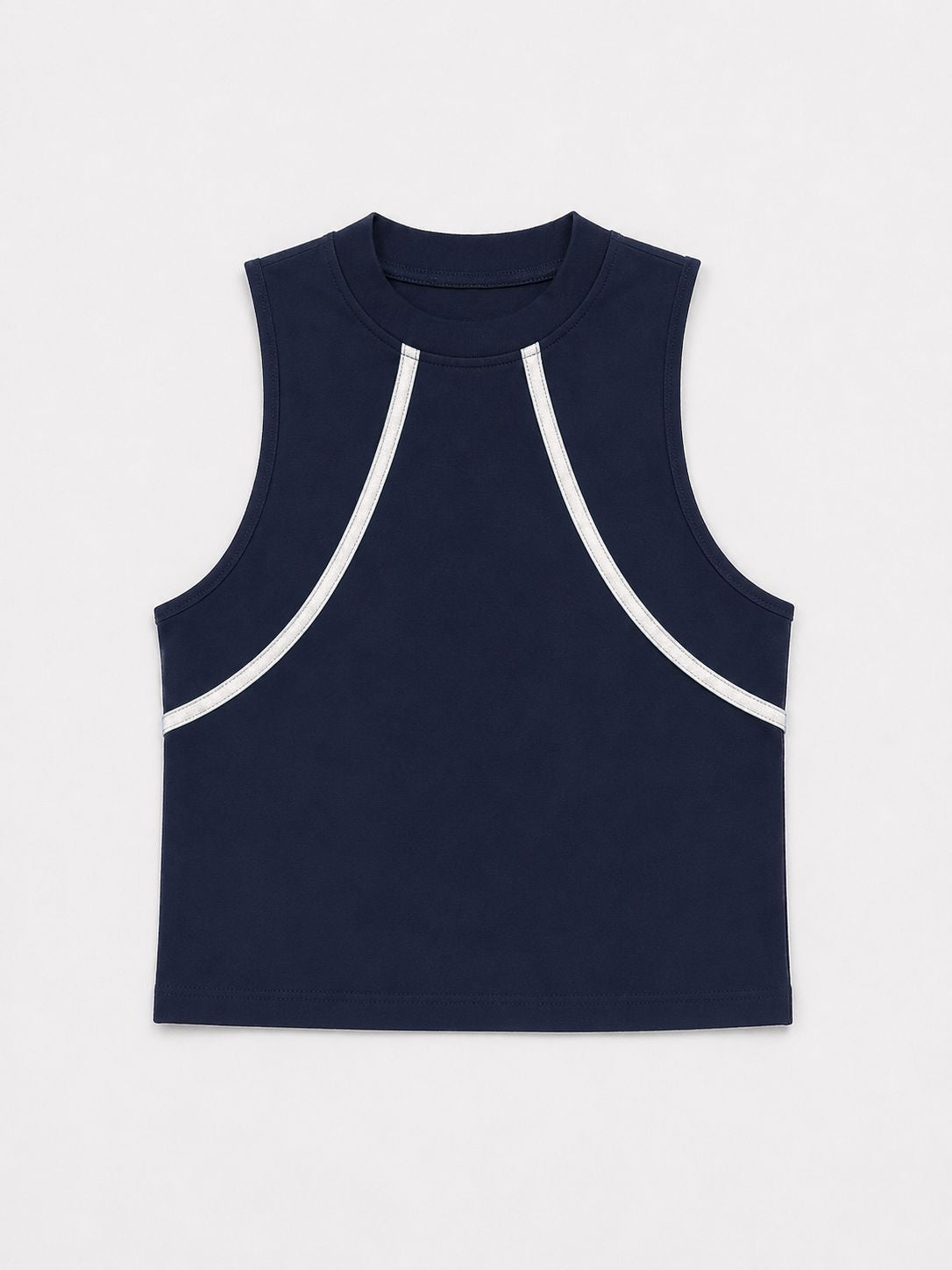 Beyond Court Rally Tank in Oxford Navy / White