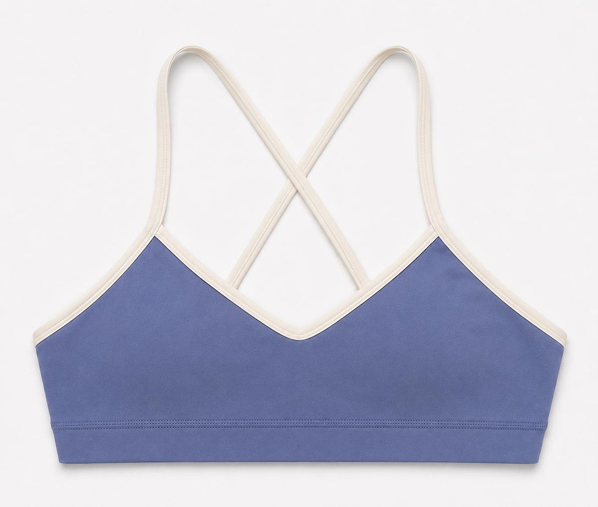 Beyond Court Elle Bra in Heritage Blue / White