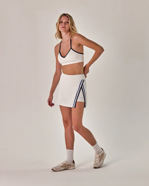 Beyond Court Elle Bra — full three quarter in White