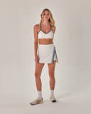 Beyond Court Momentum Skirt — full front in White
