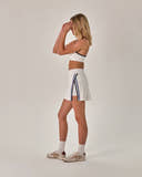 Beyond Court Momentum Skirt — full side in White