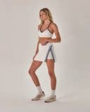 Beyond Court Momentum Skirt — full three quarter in White